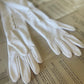 Vintage White Opera / Evening Gloves – 1950s Style (Small / Size 7)
