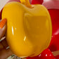 Vintage plastic Luran BASF Apple Bowls, large bowl with six small bowls