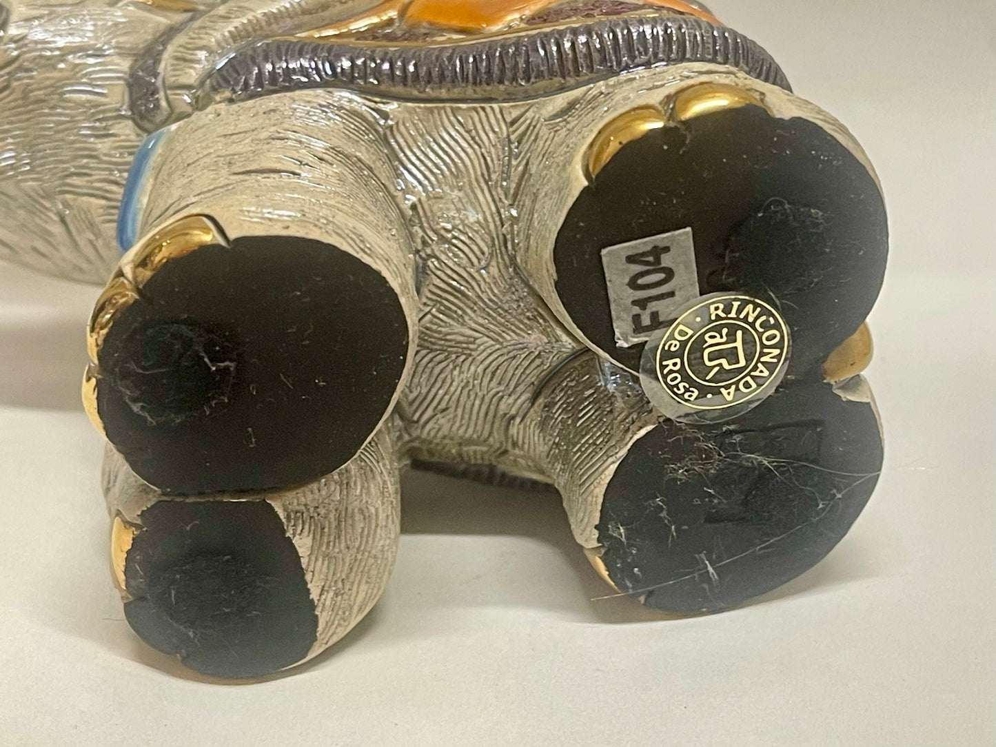 De Rosa Rinconada Asian Elephant F104 – Gold & Platinum Detail