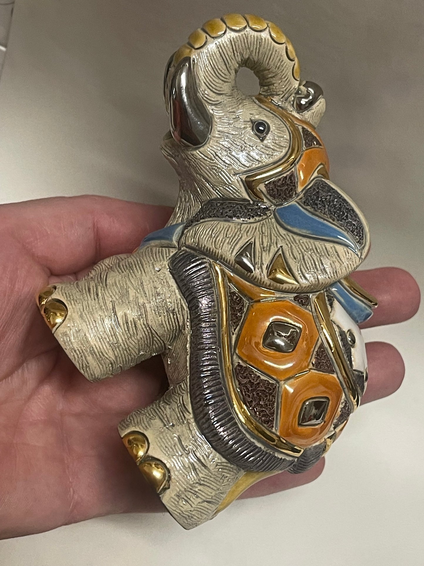 De Rosa Rinconada Asian Elephant F104 – Gold & Platinum Detail