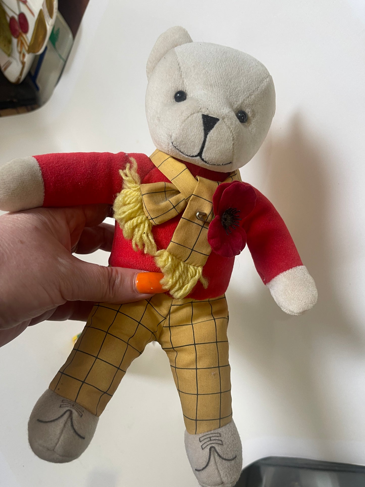 Rupert Bear Soft Toy Vintage (New With Tags) by Golden Bear