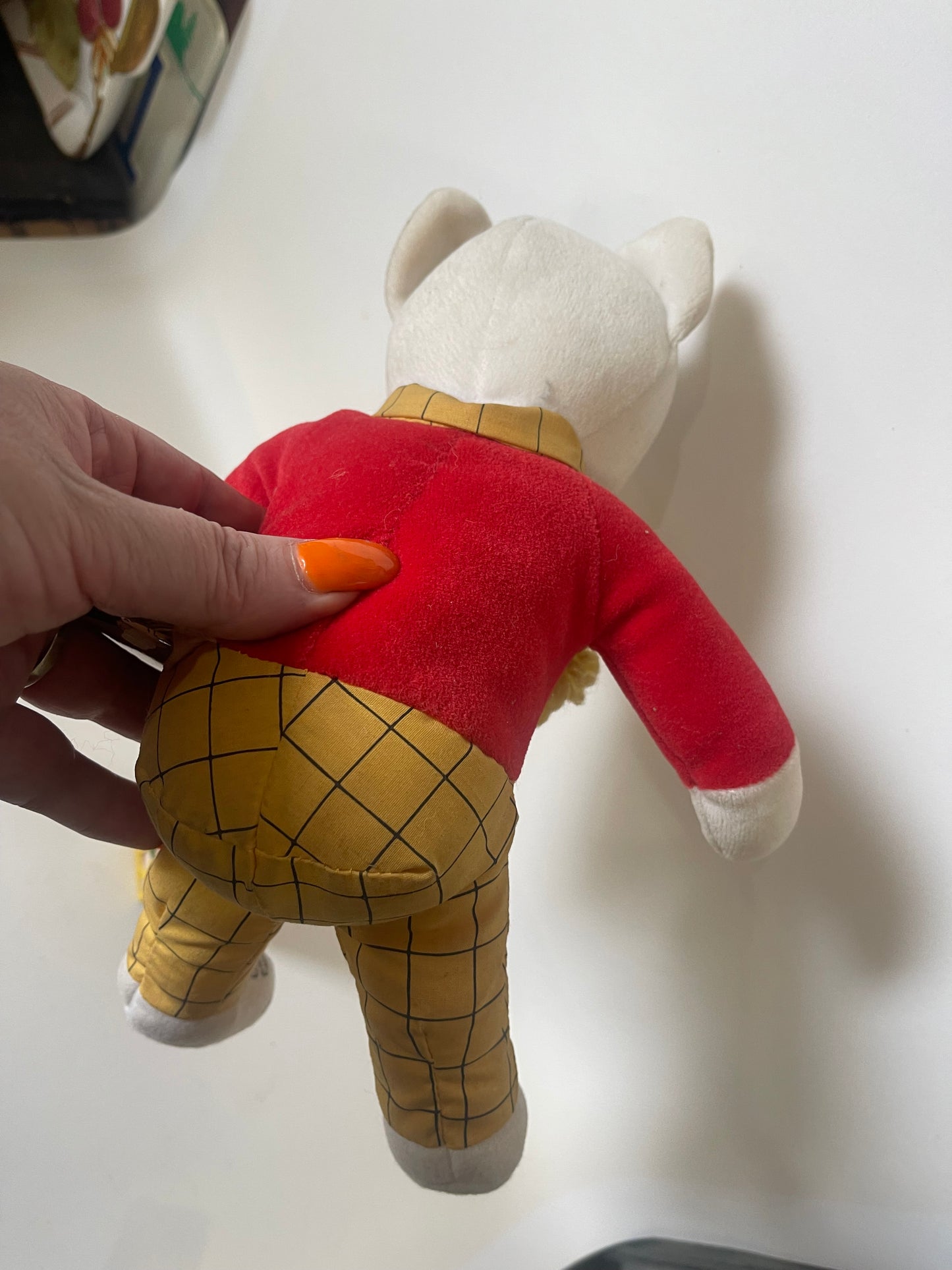 Rupert Bear Soft Toy Vintage (New With Tags) by Golden Bear