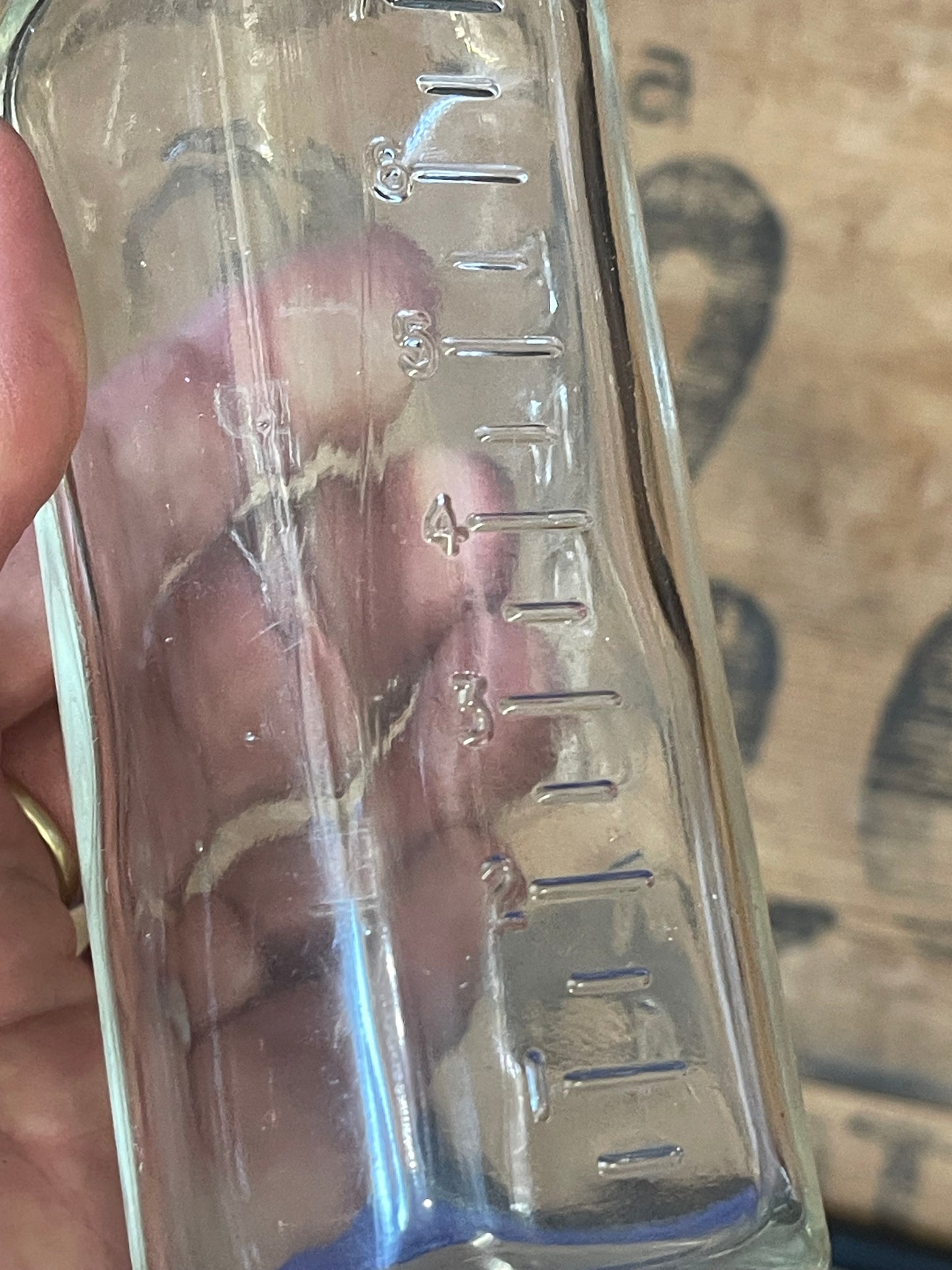 Vintage Pyrex “Endura” Hospital Baby Feeder Bottle (c.1930s–50s)