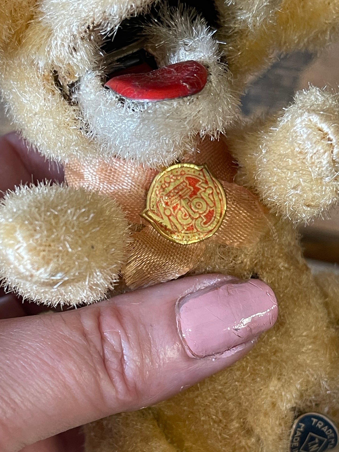 Vintage Japanese Clockwork Trick Dog (c.1950s) – Flocked Plush – Non Working