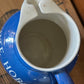 Vintage White Horse Scotch Whiskey Blue Water Jug