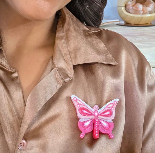 Erstwilder x Brooke Sutton Kali’s Ritjinguthinha  Butterfly Dreaming  Brooch – New in Box