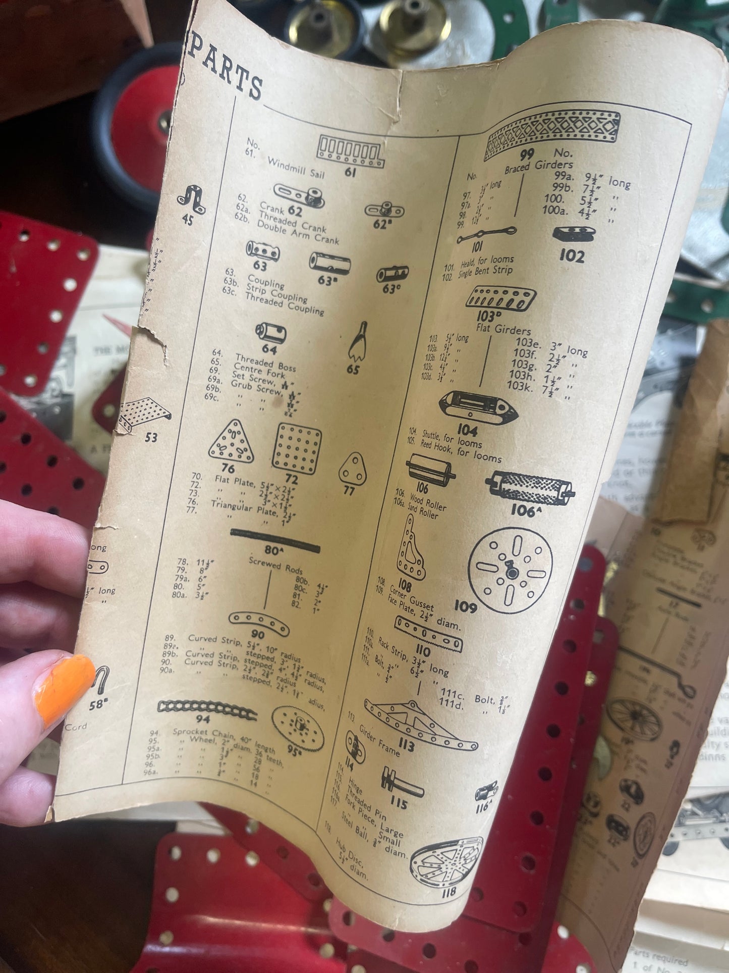 Pre-War Meccano Outfit in Original Timber Box (c.1920s–1930s)