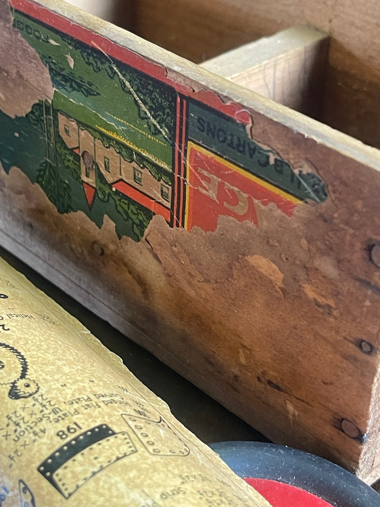 Pre-War Meccano Outfit in Original Timber Box (c.1920s–1930s)