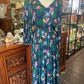 HUR cherry blossom long sleeve dress in Daintree Forest print Size S