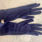 Vintage Navy Blue Ladies' Gloves - Size 7