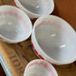 Set of 4 Vintage Australian Agee Pyrex Nesting Mixing Bowls c.1967 “Harvest”