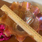 Vintage Dugan Fluted Carnival Marigold Depression Glass Dish