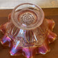 Vintage Dugan Fluted Carnival Marigold Depression Glass Dish