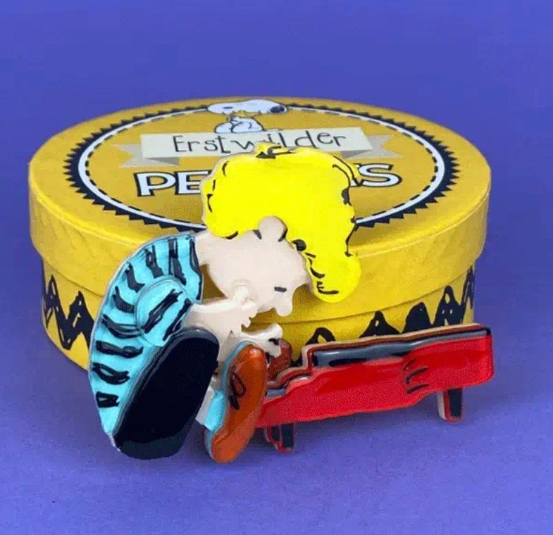 Erstwilder x Peanuts “Schroeder” Resin Brooch (2020)