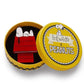 Erstwilder x Peanuts “Nap Time” Snoopy Resin Brooch (2020)