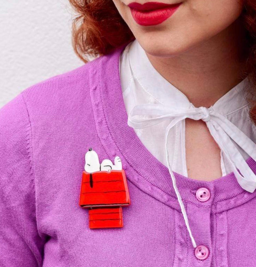 Erstwilder x Peanuts “Nap Time” Snoopy Resin Brooch (2020)