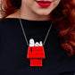 Erstwilder x Peanuts “Nap Time” Snoopy Resin Necklace (2020)