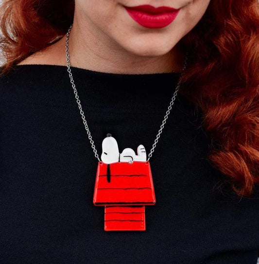 Erstwilder x Peanuts “Nap Time” Snoopy Resin Necklace (2020)