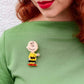 Erstwilder x Peanuts “Charlie Brown” Snoopy Resin Brooch (2020)