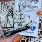 Hungry Designs Tall Ship in a Bottle Brooch – Amanda Whitelaw – Queensland Made