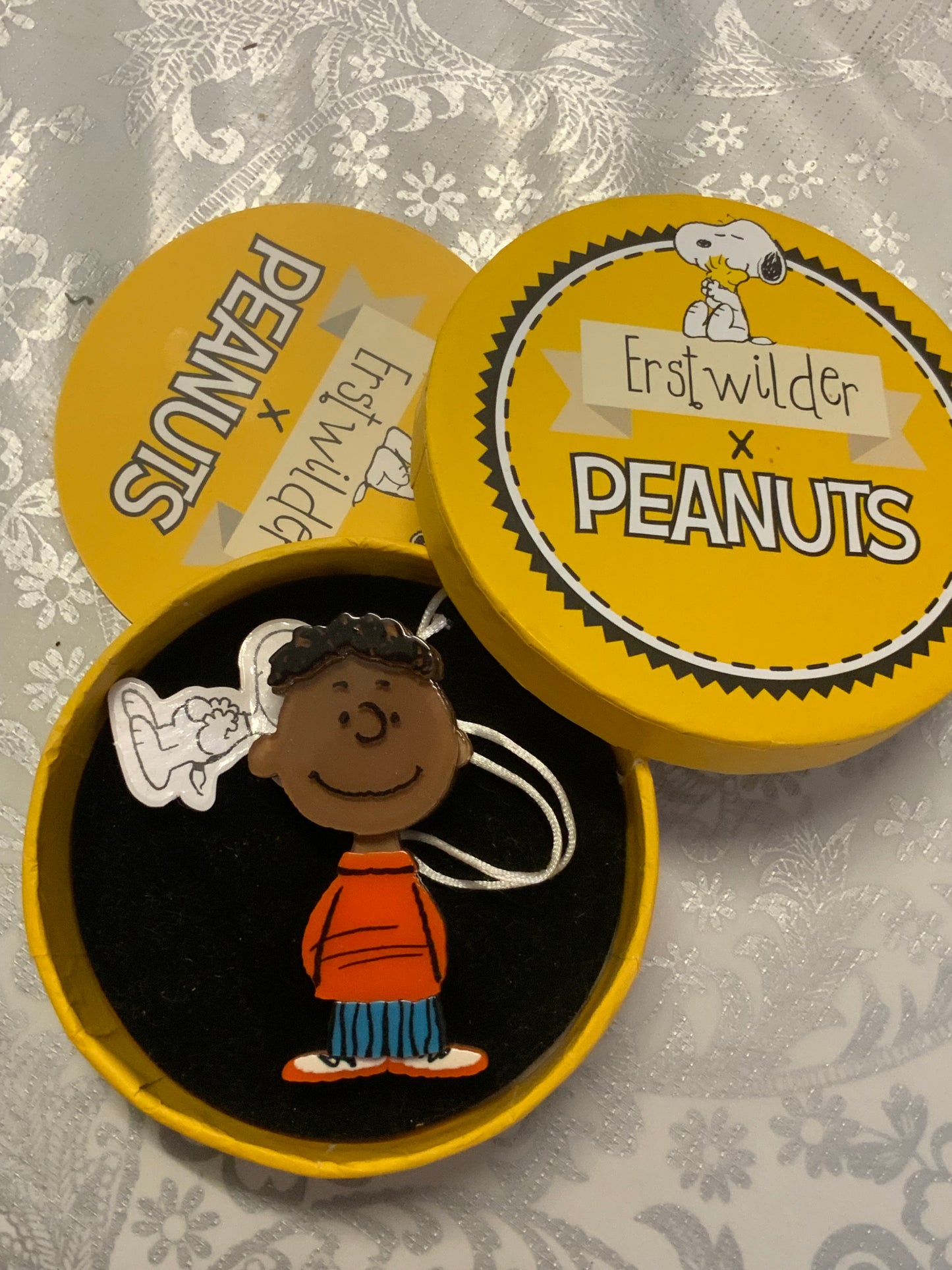 Erstwilder x Peanuts “Franklin” Resin Brooch (2020)