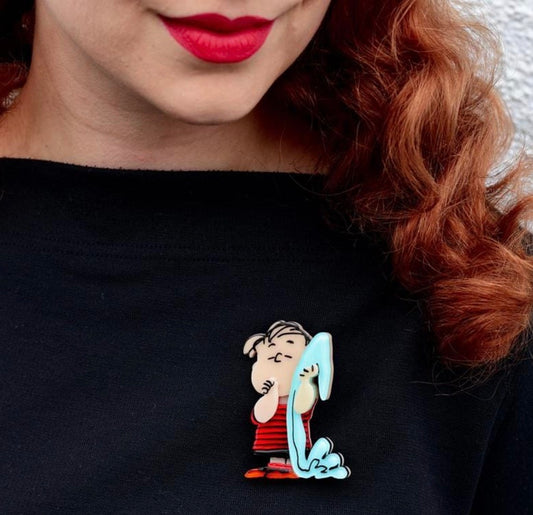 Erstwilder x Peanuts “Linus Van Pelt” Snoopy Resin Brooch (2020)