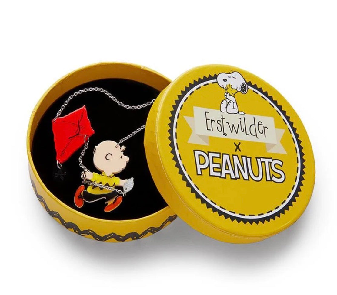 Erstwilder x Peanuts “Fly a Kite” Charlie Brown Necklace (2020)