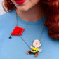 Erstwilder x Peanuts “Fly a Kite” Charlie Brown Necklace (2020)