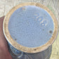 Vintage Art Nouveau Style Relief Pottery Vase – Floral Design