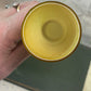 Vintage Yellow Cased Glass Bud Vase – Mid Century