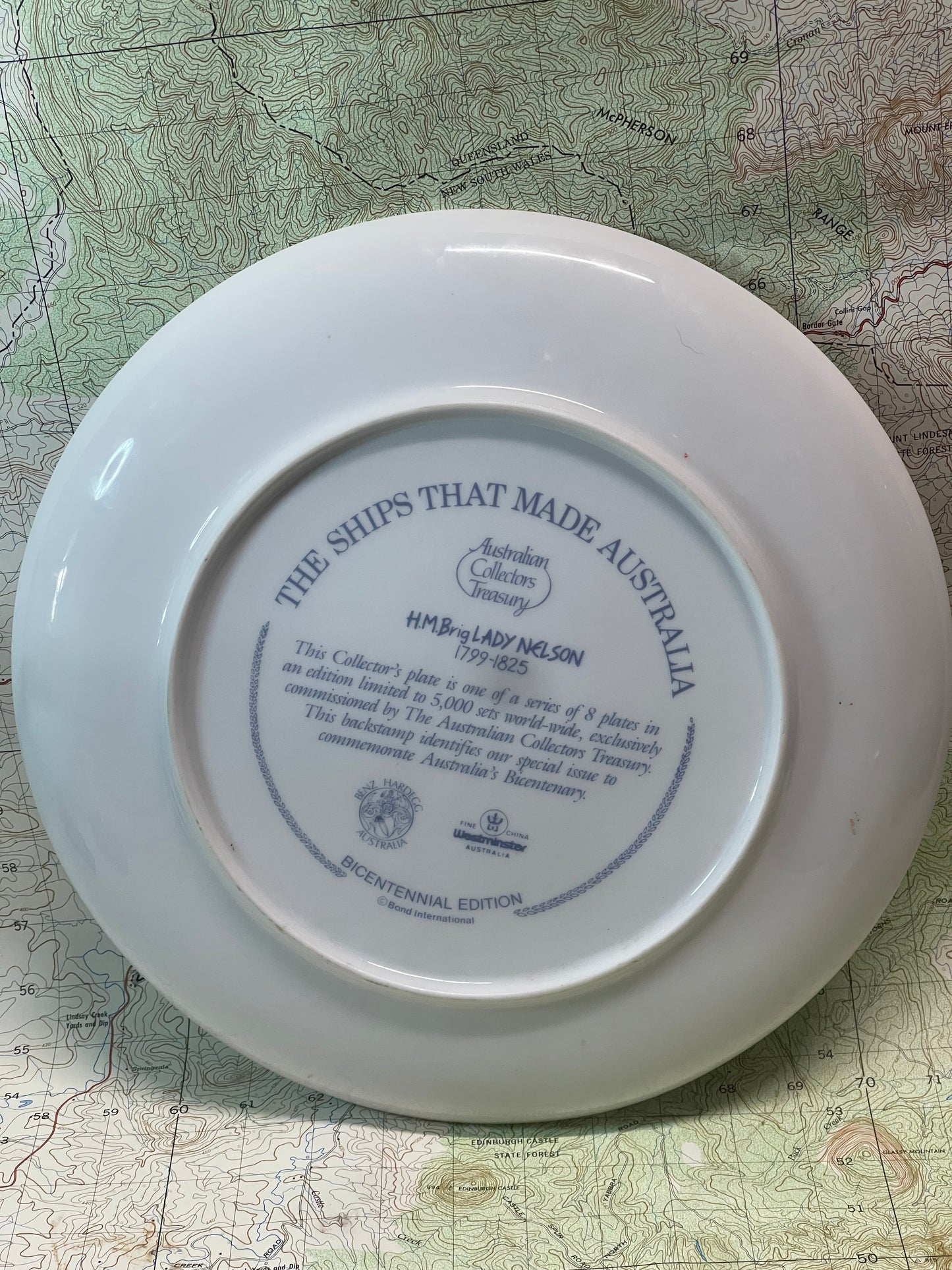 “Lady Nelson” Australian Bicentenary Collector Plate – Dennis Adams