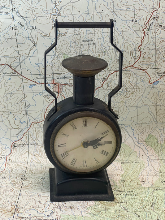 Vintage West German Lantern Mantel Clock – 1960s