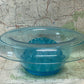 Art Deco Walther Glass Flower Frog Bowl – Czech Pressed Glass (c.1930s)