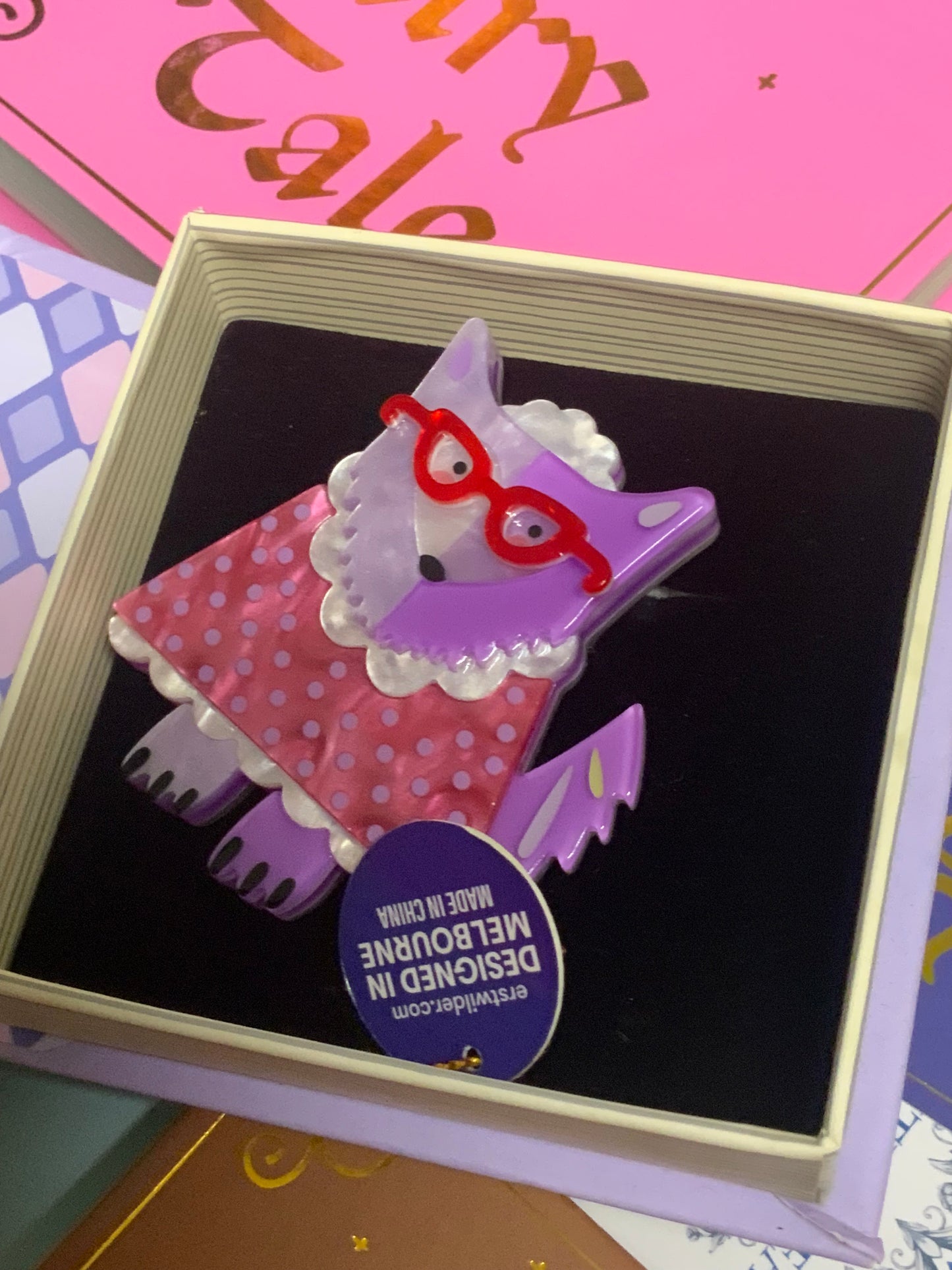 That’s Not Grandma Brooch (2024) by Erstwilder and Pete Cromer