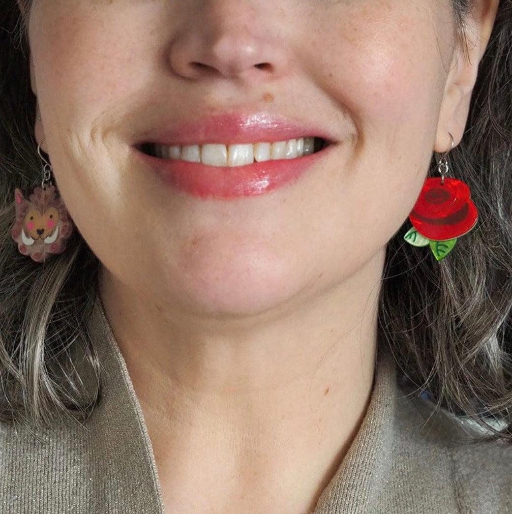 Erstwilder “The Last Petal” Earrings   – Fairy Tale Collection (2024) (Copy)