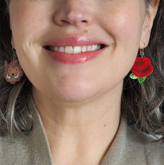 Erstwilder “The Last Petal” Earrings   – Fairy Tale Collection (2024) (Copy)