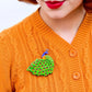 Erstwilder “Le Peacock Royal” Brooch (2020) – The Nouveau Collection