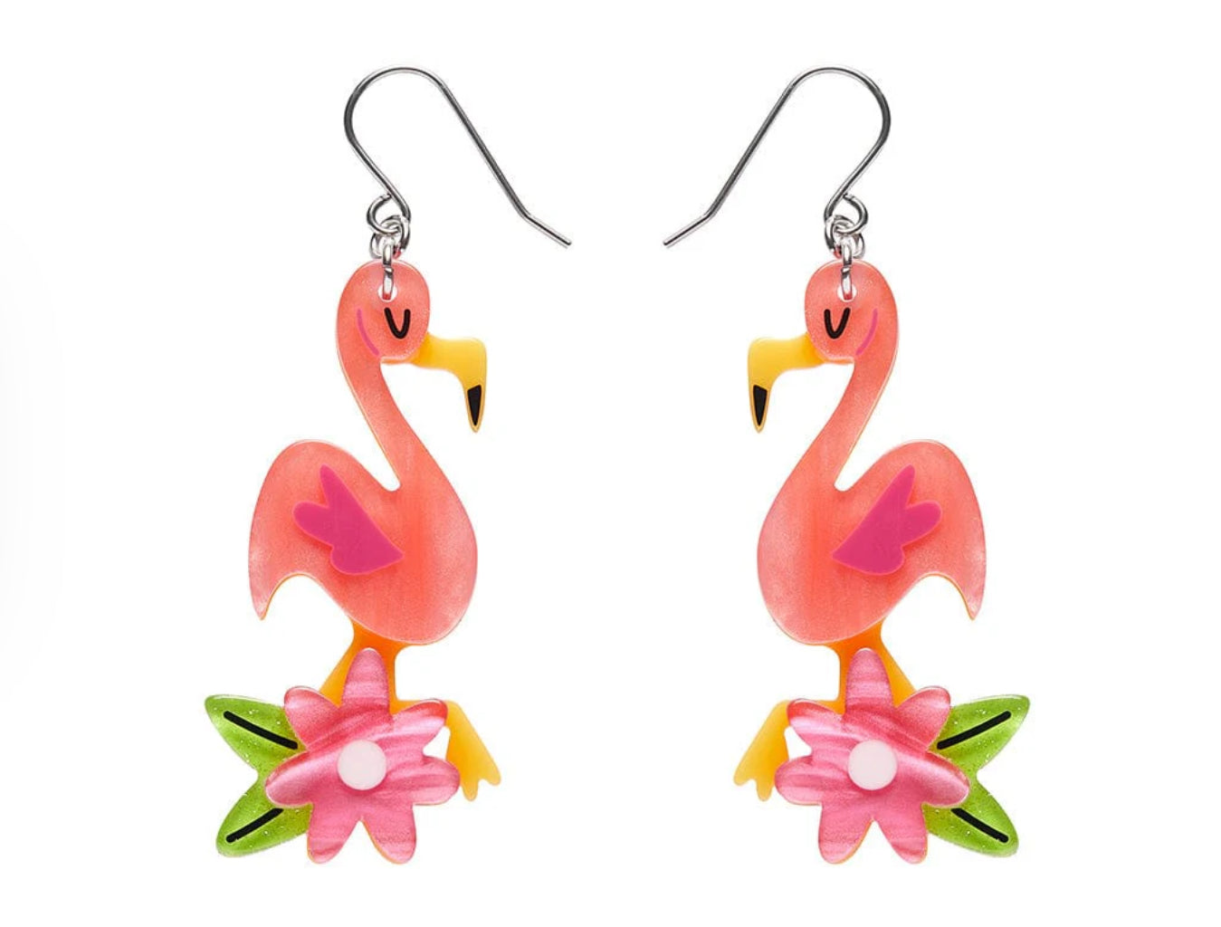 Let's Flamingle Drop Earrings by Erstwilder and Shea O’Connor (2024)