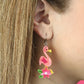 Let's Flamingle Drop Earrings by Erstwilder and Shea O’Connor (2024)