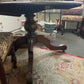 Antique oval mahogany timber table