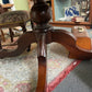 Antique oval mahogany timber table