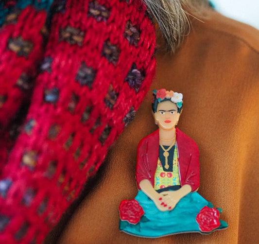 The One Frida Brooch (2024) by Erstwilder and Frida Kahlo Corporation