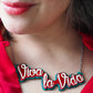 Viva La Vida Necklace (2024) by Erstwilder and Frida Kahlo Corporation