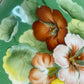 Vintage Noritake Hand-Painted Green Floral Serving Dish (c.1940s–50s)