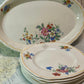 Vintage Grindley “Cream Petal” Serving Set — 7 Piece (c.1930s–50s)