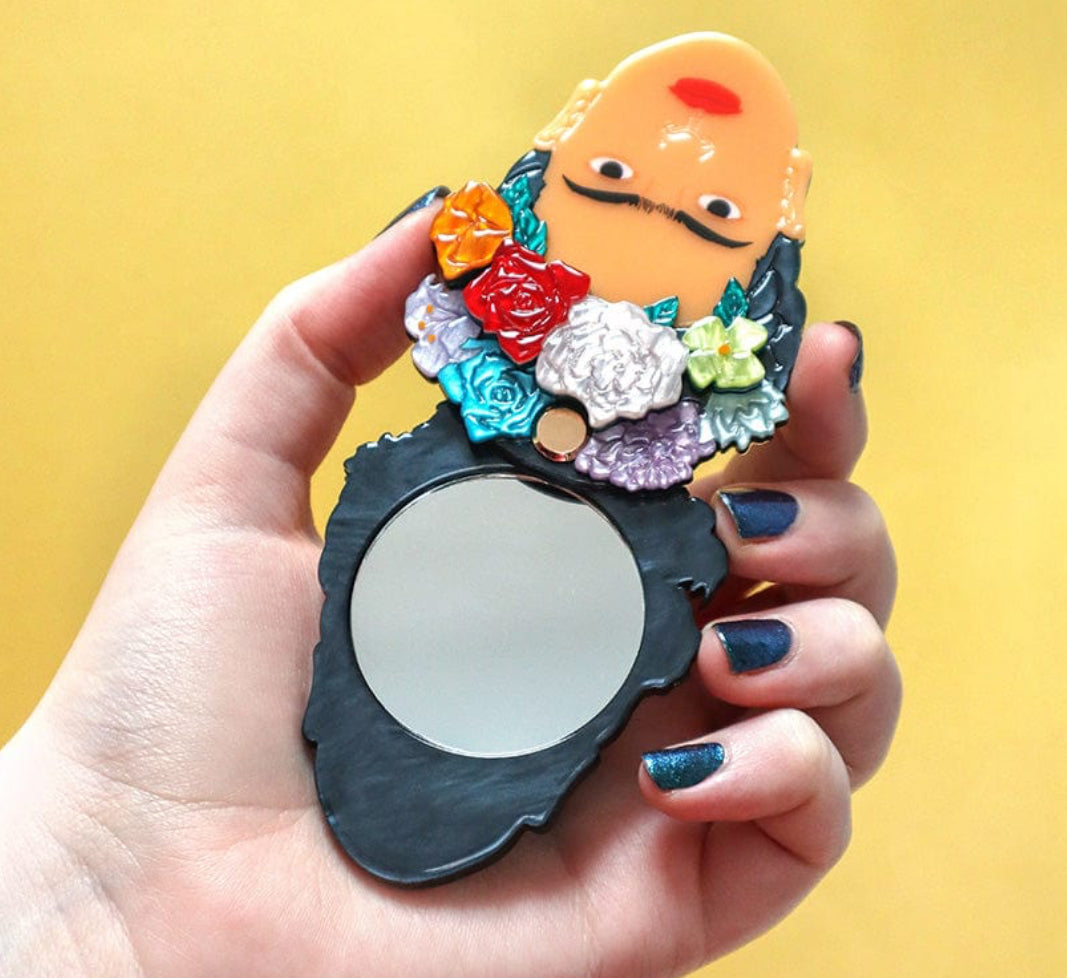 My Own Muse Frida Mirror Compact (2024) by Erstwilder and Frida Kahlo Corporation