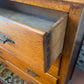 Vintage Silky Oak Timber chest of drawers