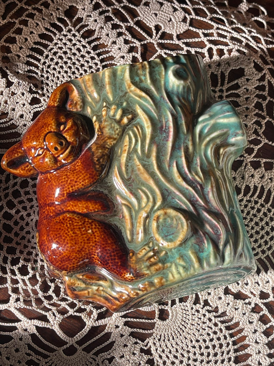 Art Deco Australiana Koala Wall Pocket Vase (Rare, c.1930s–40s)