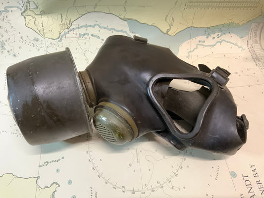 Vintage Mid-Century Gas Mask / Respirator