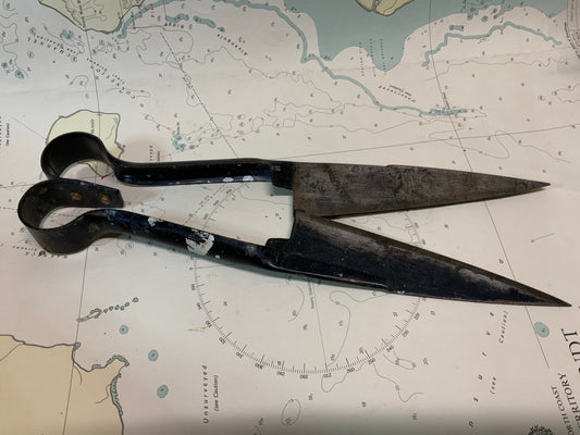 Vintage Large Industrial Shears / Wool Shears